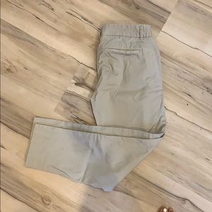 J crew stretch khaki chino pants - 00P